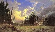 Albert Bierstadt The_Morteratsch_Glacier_Upper_Engadine_Valley_Pontresina oil painting